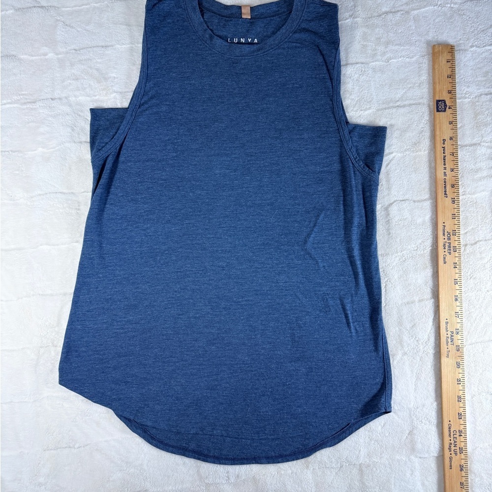 Lunya Deep Blue Restore Tank- Medium